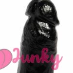 8″Black Penis Dildo With Suction Cup | No Vibration