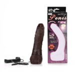 9.5″ Suction Cup Large Dildo Black Realistic