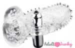 Crystal Penis Sleeve With Vibrator