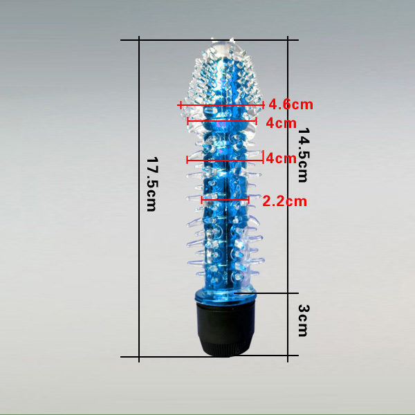 female vibrater | Cheap Crystal Vibrator -Sky Blue