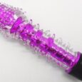 Purple Coloured Cheap Crystal Based Vibrator