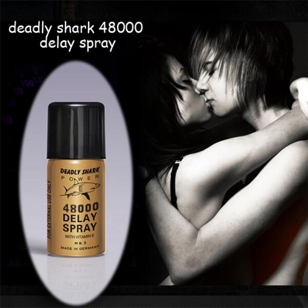 Deadly Shark Power 48000 Delay Spray | Best Delay Sprays & Creams For Men | Adult Products India | Adultjunky