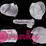 Jelly Penis Dildo For Sex Toys In Clear Dildo With Suction Cup