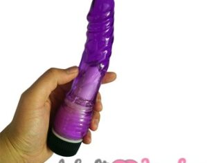 Jelly Penis Dildo Vibrator Purple