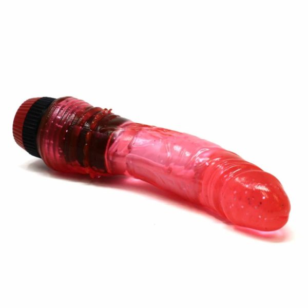 Jelly Penis Dildo Vibrator Red