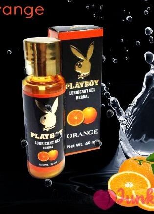 Playboy Herbal Lubricant - Orange Flavour 50ml