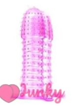 Crystal Condom for Men | Dotted Condom For Pink | Penis Cover India | Adultjunky