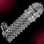 Spike Condom Crystal Penis Sleeve With Extra Dotted