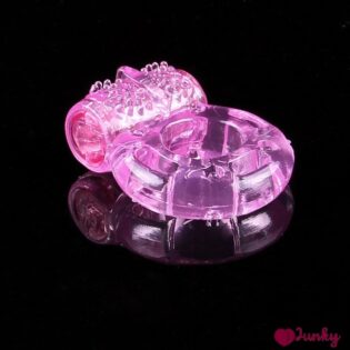 Vibrating Cock Ring Butterfly Shape Vibrating Jelly Cock Ring