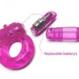 Vibrating Cock Ring Butterfly Shape Vibrating Jelly Cock Ring