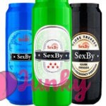 Sexby Beer Mug Masturbate Pussy Vibration For Men(Blue)