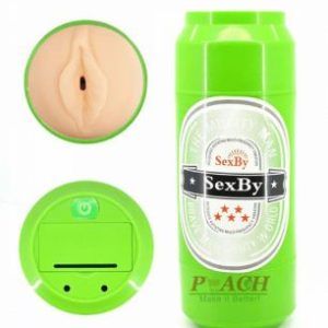 Sexby Beer Mug Masturbate Pussy Vibration For Men(Green)