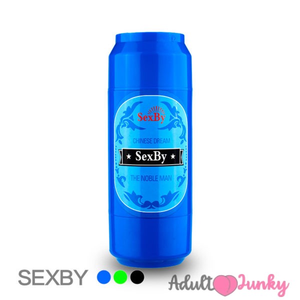 Sexby Beer Mug Masturbate Pussy Vibration For Men(Blue)
