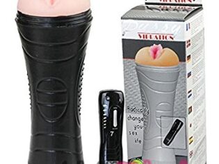 Vibrator Masturbation Cup For Men | pussy 7 speed masturbation cup | www.adultjunky.com