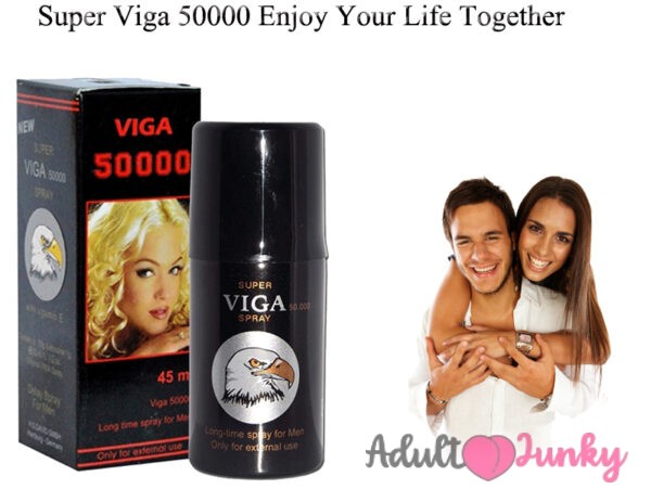 New Super VIGA 50000 Delay Spray Stop Premature Ejaculation With Vitamin E