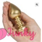 Golden Jewelled Butt Plug