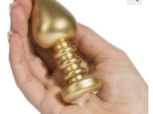 Golden Jewelled Butt Plug