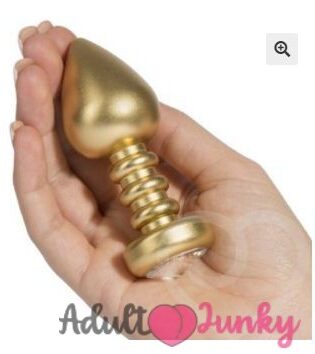 Golden Jewelled Butt Plug