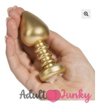 Golden Jewelled Butt Plug
