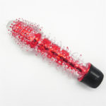 Crystal Based Vibrator in Red for Women