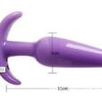 Purple Mini anchor Female Male JELLY Anal Butt Plug Sex Toy Prostate Massager