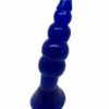 Big Anal Butt Plug Toys Large Silicone Anal Beads Plug-Blue