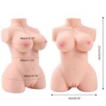Adult Products for Men Masturbating Toy Half Body Big Ass Breast with Lifelike Silicone Sex Doll