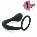 Silicone Anal Plug With C-Ring