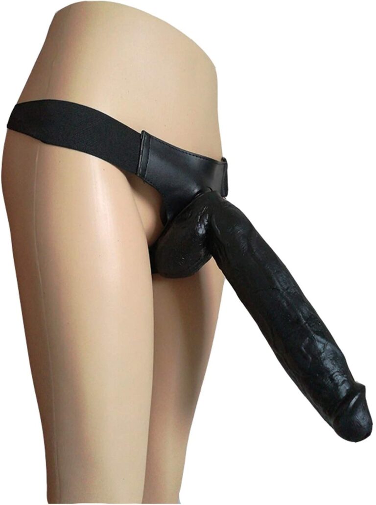 Huge Black Realistic Strap on Cheap Price India