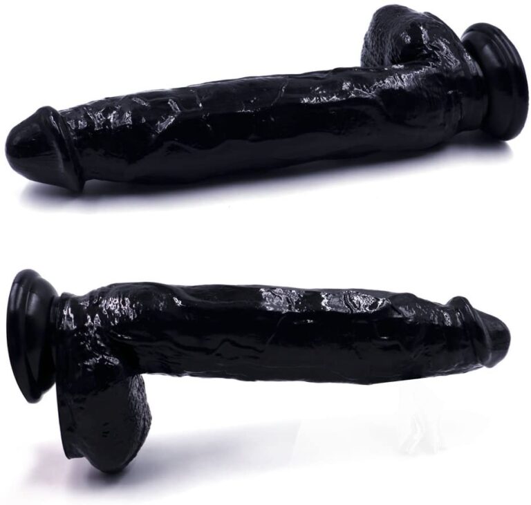 Strap On Black Penis Dildo For Big Size