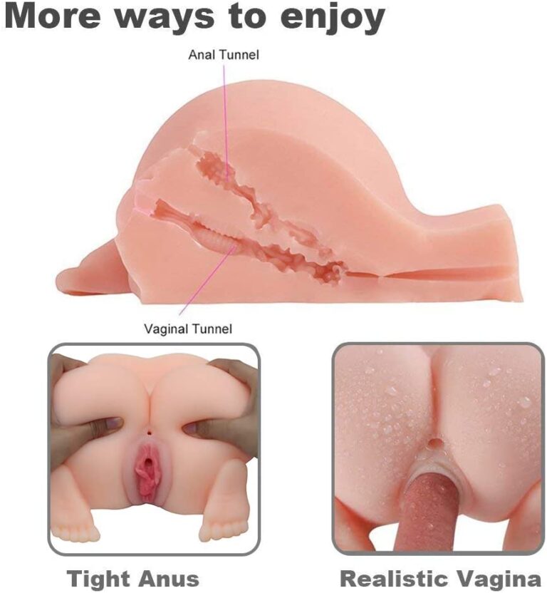 Big Anus Realistic Vagina Tunnel Leg Half Doll Sex Toys