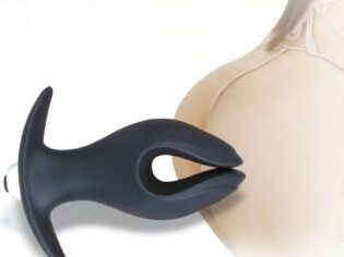 Adultjunky High Speed Anal Beads Prostate Massage Vibrating V Port Dilator Opening Plug