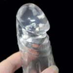 Crystal Shackles extension sleeves head reusable condom For men