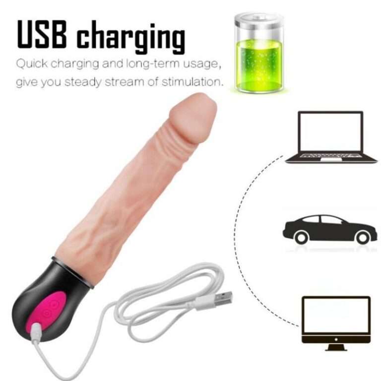 USB Charging Automatic Penis Dildo India