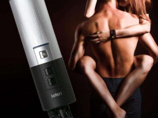 Leten Retractable Masturbation Cup Hands-Free Sex Toy for Man