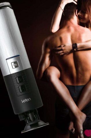 Leten Retractable Masturbation Cup Hands-Free Sex Toy for Man