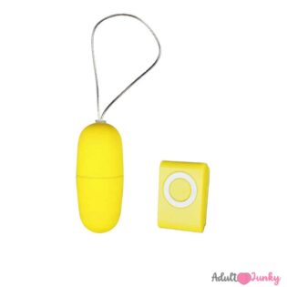 Wireless Egg Remote Vibrator For Women-Yellow