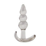 Crystal Clear Soft Silicone Jelly Beaded Anal Butt Plug For Beginner’s