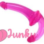 Crystal Jelly Pink G spot Strapless Penis Dildo For Couple Sex Toys India