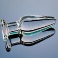 38mm Glass Crystal Anal Butt Plug For Couples