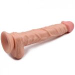 10 inch Realistic Dildo Penis with Strong Suction Cup Dong with Balls