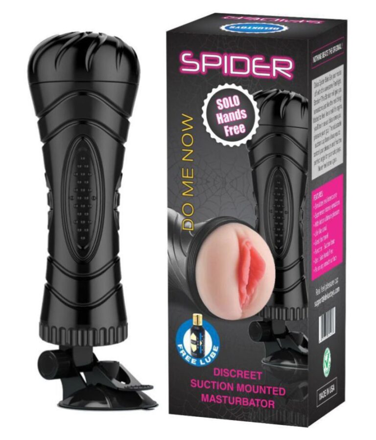 Original Spider HandsFree Wall Mounted Silicon Fleshlight sex Toy for Men India
