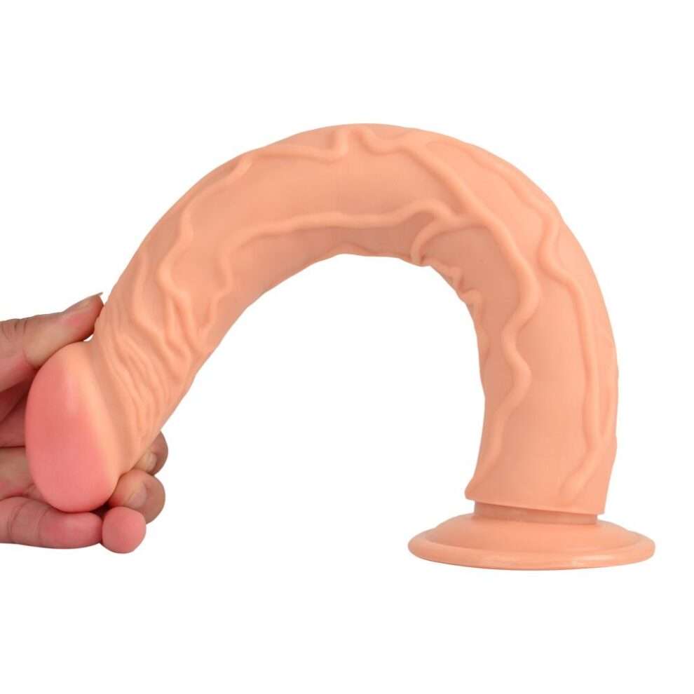 14 Inches Big Size Penis Dildo For Women | Flesh - Image 2