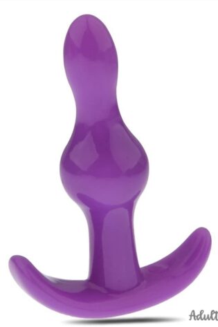 High Quality Double Beads Silicone Butt Anal Plug for Men Women
