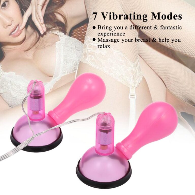 7 Vibrating Nipple Vibrator with Sucker For Women Sex Toys India