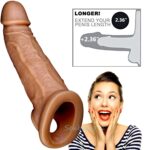 8 Inches Choco Penis Sleeve For Men