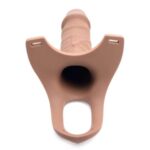 Premium Quality Hollow Silicone Penis Dildo Strap on – Flesh