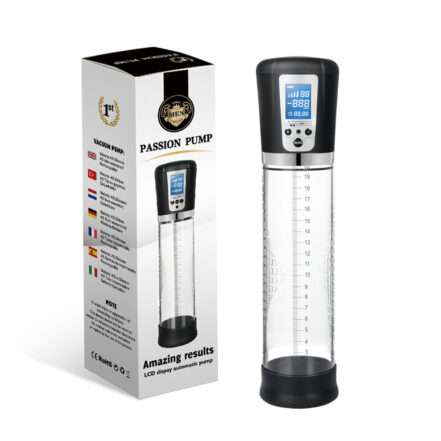 Premium LCD Display Rechargeable Penis Enlargement Automatic Vacuum Penis Pump