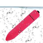 Mini Bullet Vibrating Massager Wireless and Waterproof -Pink