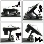 High Quality Telescopic Automatic Sex Machine Gun Dildo Vibrator Sex Toys For Women
